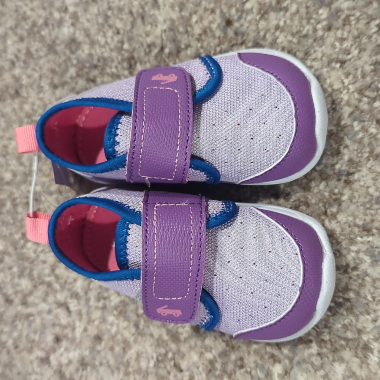 See Kai Run Toddler Size 5 H2o Cruisers Purple Brand New Velcro